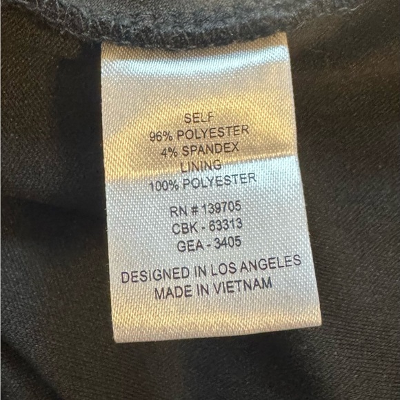 Emerald Sundae Spaghetti Strap Black Dress. Medium But Small - Picture 8 of 9